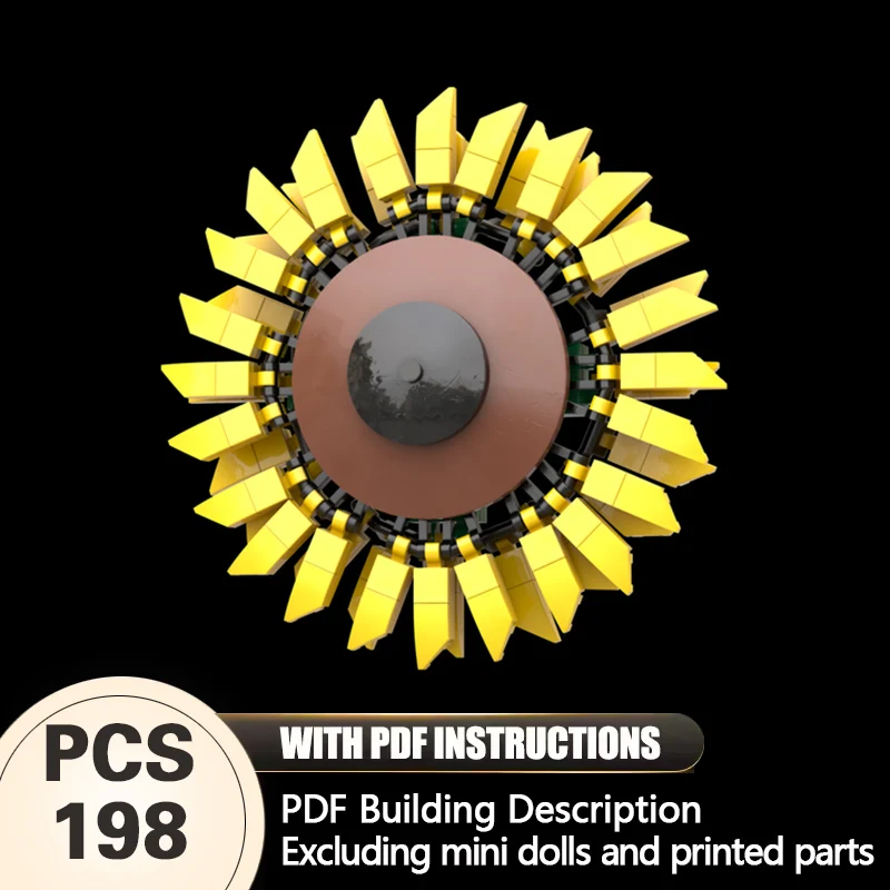 Creators Plant Series Model MOC Building Bricks Yellow Sunflower Modular Technology Gifts Holiday Assemble Children Toys Suit
Creators Plant Series Model MOC Building Bricks Yellow Sunflower Modular Technology Gifts Holiday Assemble Children Toys Suit