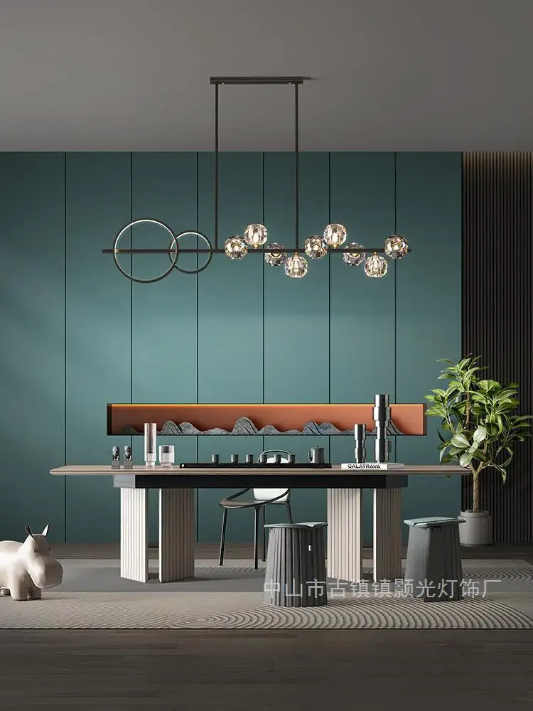 Post Modern Restaurant Chandelier, All Copper Light Luxury Crystal Lamp, Simple, Elegant, High-end, Long, Net Red, Nordic Dining
Post Modern Restaurant Chandelier, All Copper Light Luxury Crystal Lamp, Simple, Elegant, High-end, Long, Net Red, Nordic Dining
