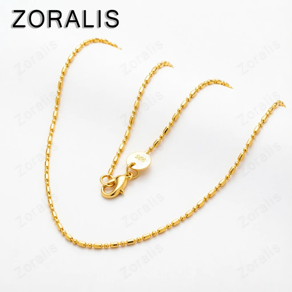 18K Gold 16/18/20/22/24/26/28/30 Inch Bamboo Beads Chain Necklace For Women Christmas Wedding Fashion Jewelry
18K Gold 16/18/20/22/24/26/28/30 Inch Bamboo Beads Chain Necklace For Women Christmas Wedding Fashion Jewelry