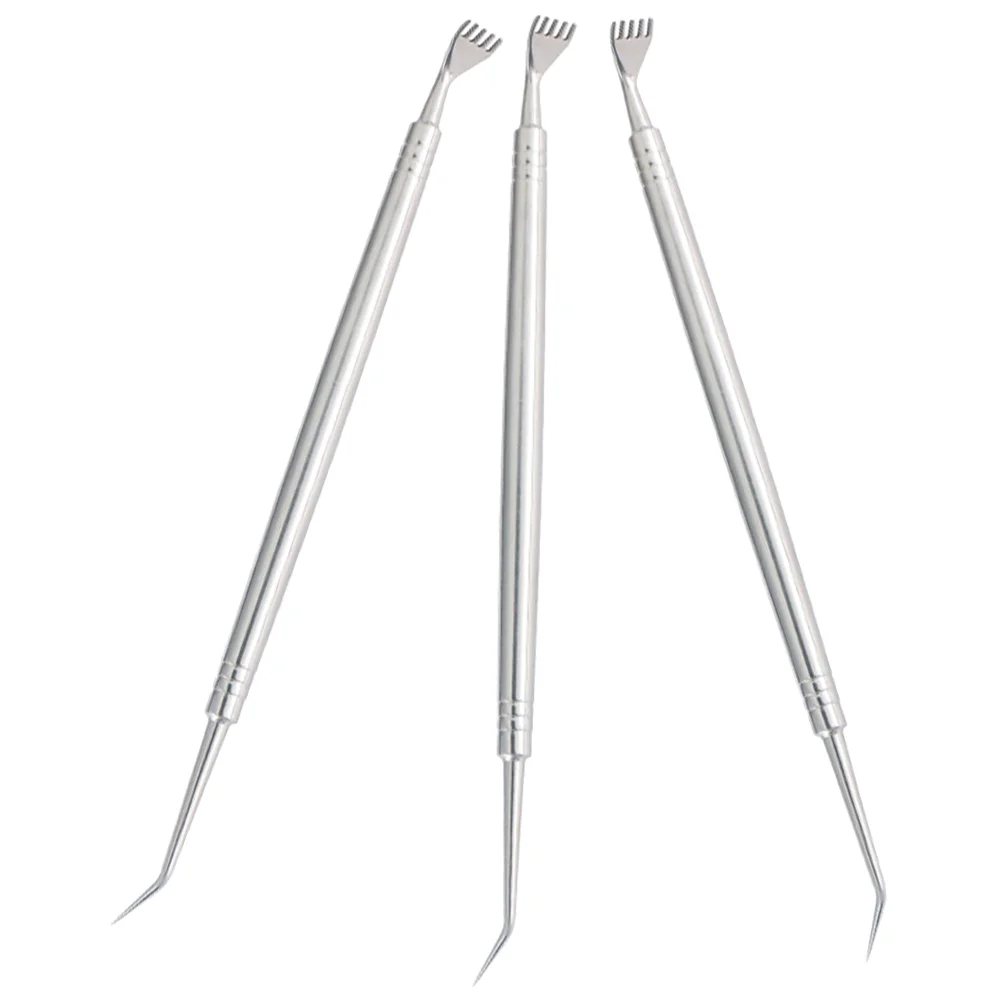 3 Pcs Auxiliary Tool Eyelash Perming Comb Extension Kit Stainless Steel Lift Rods
3 Pcs Auxiliary Tool Eyelash Perming Comb Extension Kit Stainless Steel Lift Rods