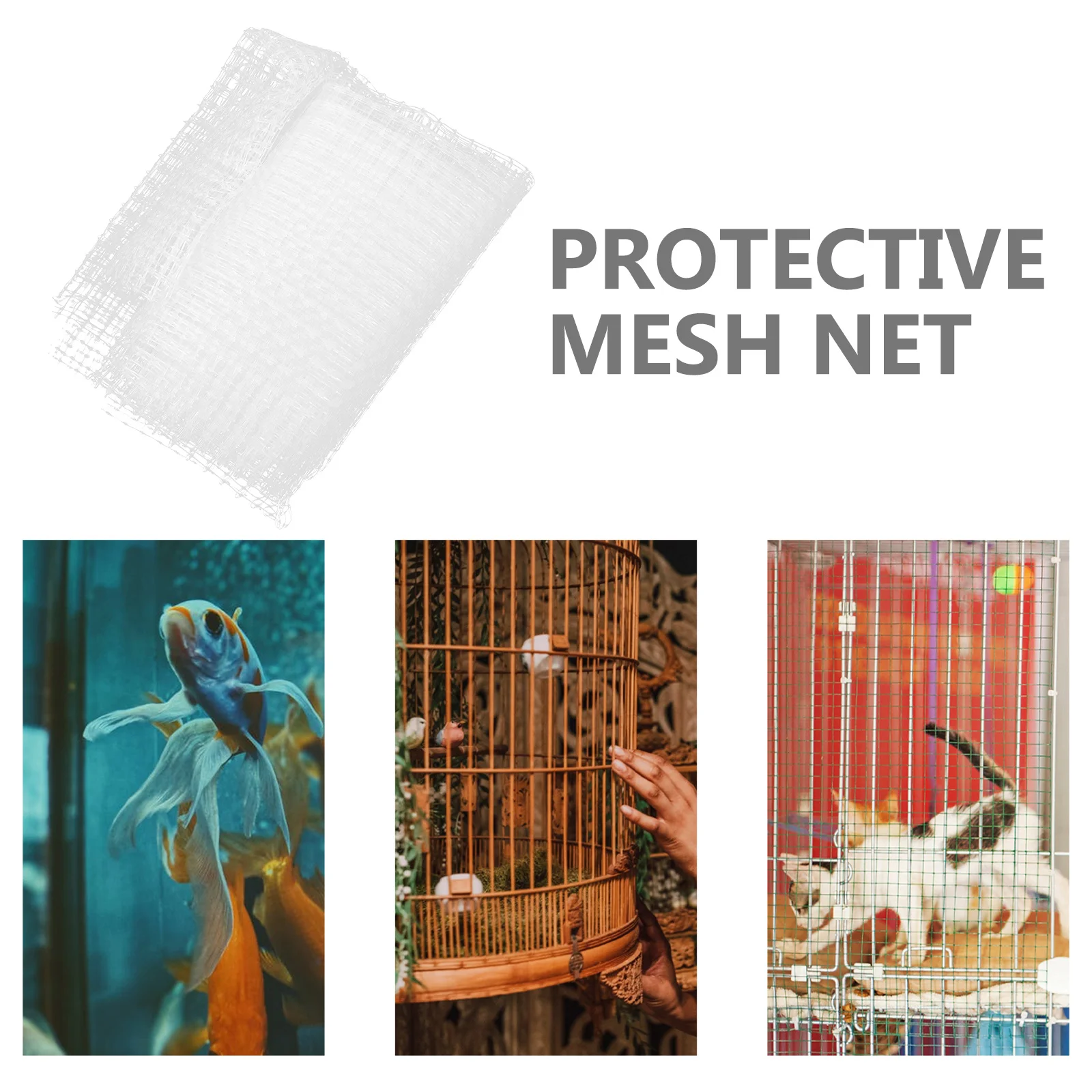 1Pcs Aquarium Mesh Netting Screen Clear Fish Tank Protective Net Cover DIY Anti-Jump Net for Small Fish Escape Prevention Bird
1Pcs Aquarium Mesh Netting Screen Clear Fish Tank Protective Net Cover DIY Anti-Jump Net for Small Fish Escape Prevention Bird