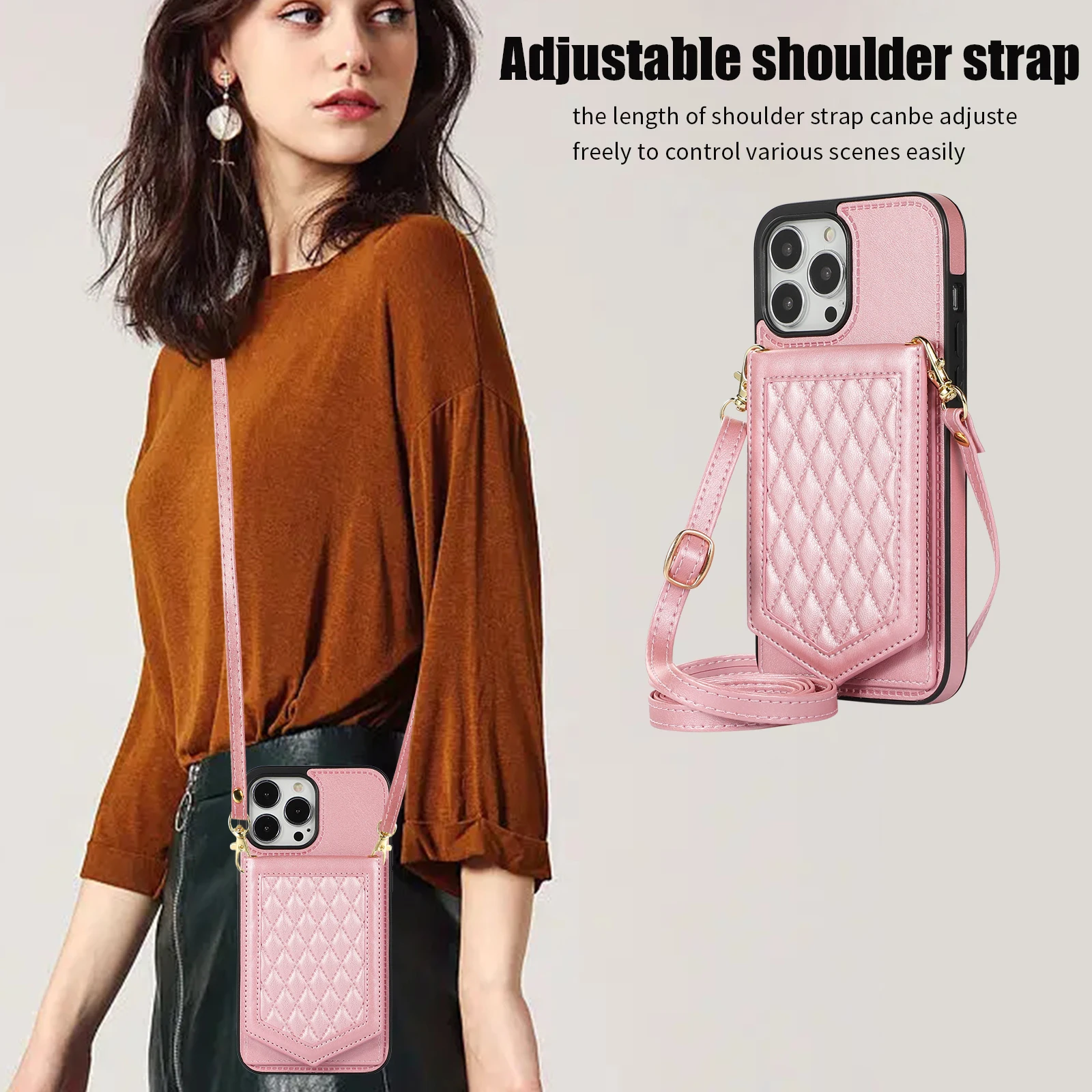 Luxury Girly Mirror Wallet Card Slot Case For iPhone 14 13 11 12 Pro XS Max XR X SE 6S 6 7 8 Plus Lozenge Flip Leather Cover
Luxury Girly Mirror Wallet Card Slot Case For iPhone 14 13 11 12 Pro XS Max XR X SE 6S 6 7 8 Plus Lozenge Flip Leather Cover