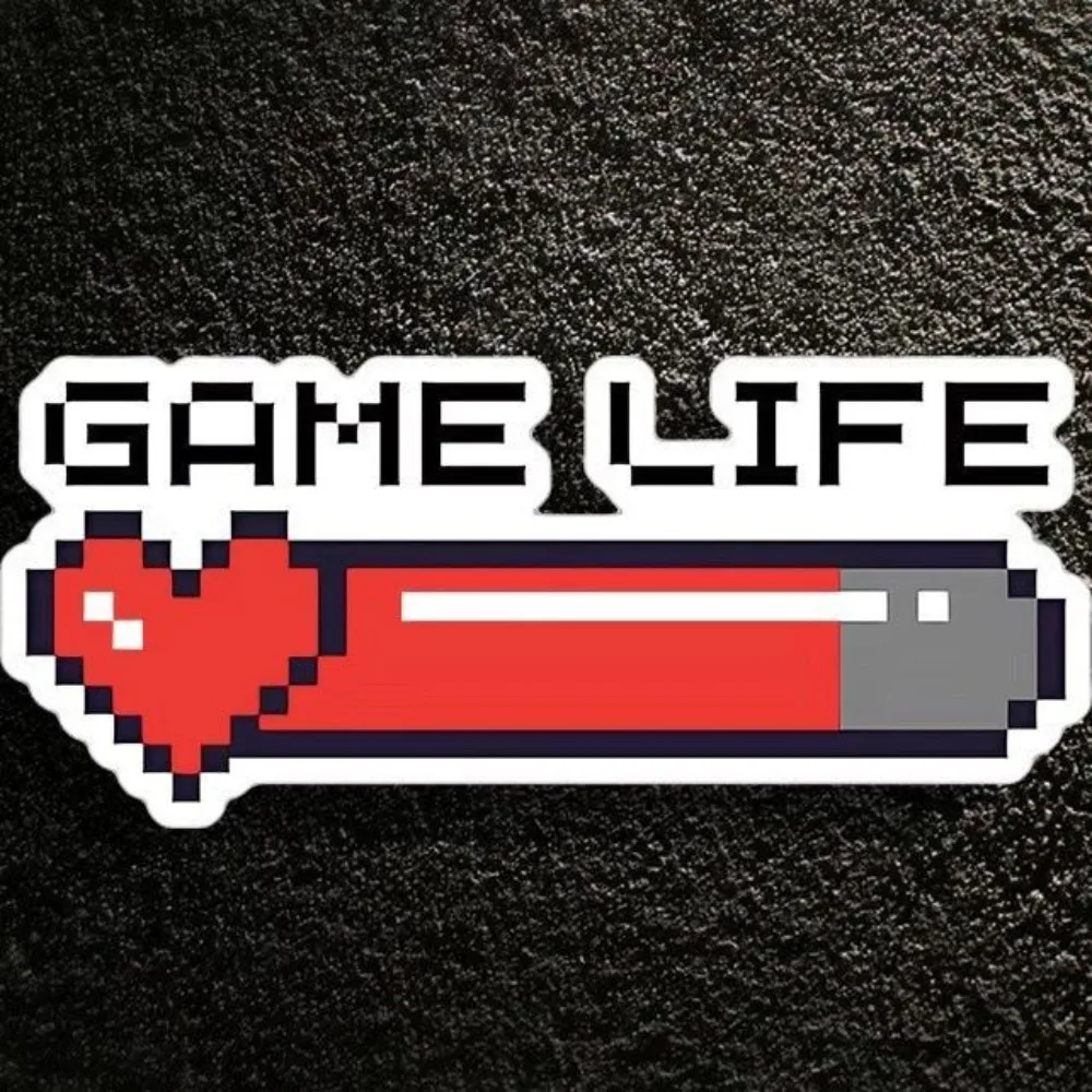 1pc HP Game Life Pixel Style Vinyl Sticker Creative Decal for Car Body Window
1pc HP Game Life Pixel Style Vinyl Sticker Creative Decal for Car Body Window