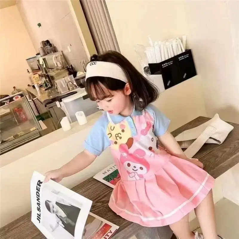 Sanriou Summer Short Sleeve Shorts Two-Piece Set Dress Cotton Soft Breathable My Melody Hello Kitty Cute Cartoon Festival Gift
Sanriou Summer Short Sleeve Shorts Two-Piece Set Dress Cotton Soft Breathable My Melody Hello Kitty Cute Cartoon Festival Gift