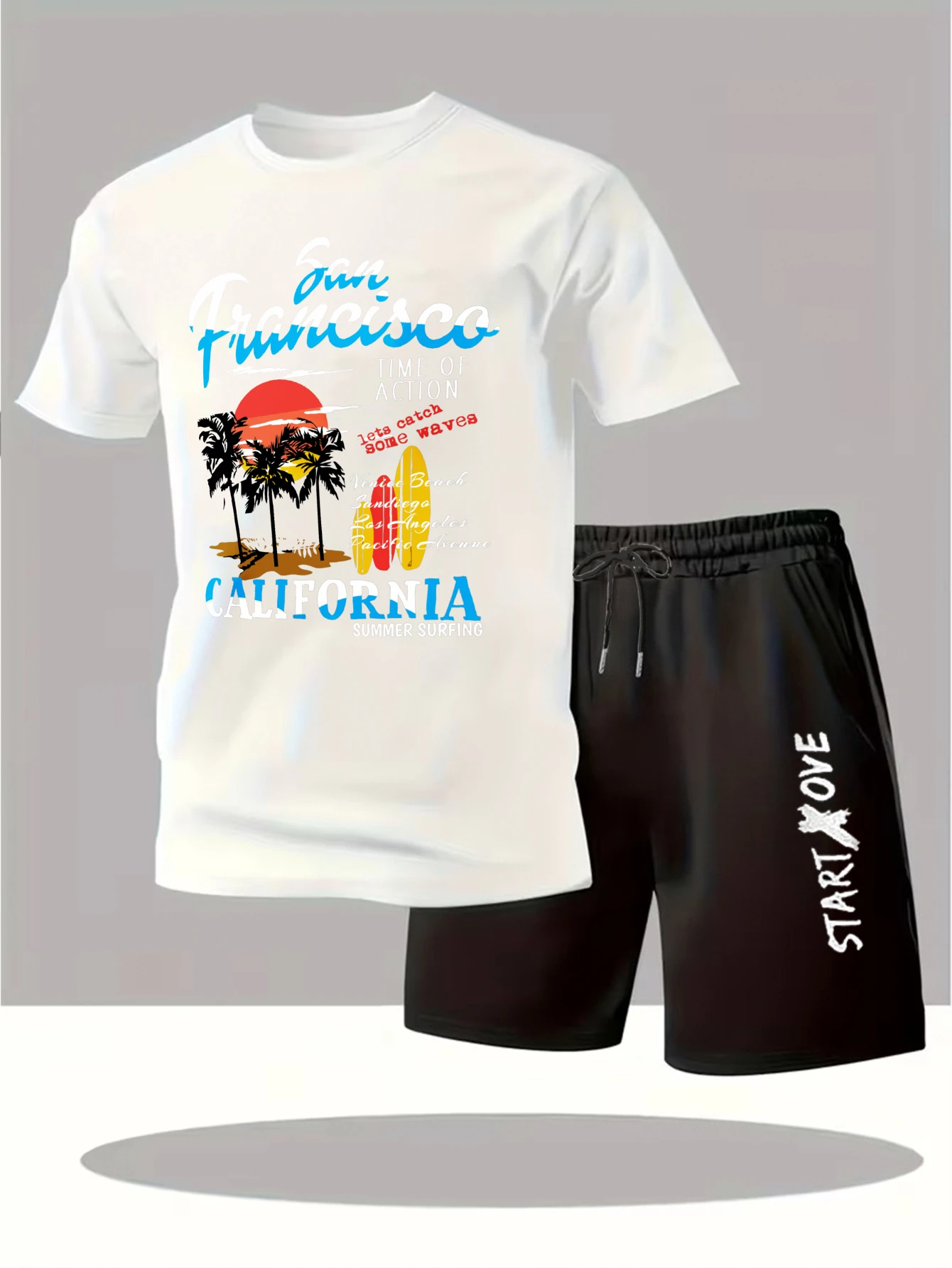 Мужские комплекты 2025: Новинка! Модный костюм для мужчин, принтованные мужские костюмы, комплекты с коротким рукавом для мужчин, мужской комплект из свитшота, спортивный костюм с графическим принтом.
Мужские комплекты 2025: Новинка! Модный костюм для мужчин, принтованные мужские костюмы, комплекты с коротким рукавом для мужчин, мужской комплект из свитшота, спортивный костюм с графическим принтом.