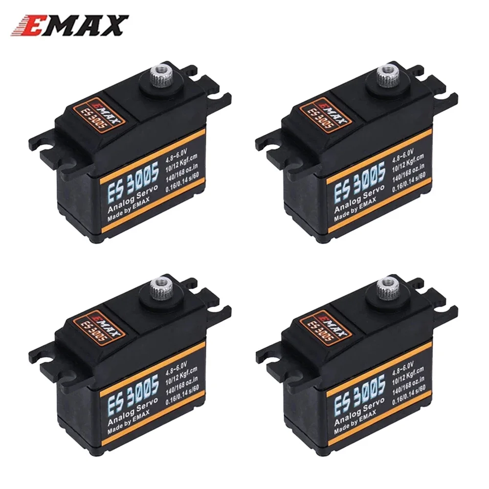 1/2/4 шт. Emax ES3005 Аналоговый металлический водонепроницаемый сервопривод с шестернями 43 г сервопривод 12 кг Крутящий момент для радиоуправляемого автомобиля лодки самолета
1/2/4 шт. Emax ES3005 Аналоговый металлический водонепроницаемый сервопривод с шестернями 43 г сервопривод 12 кг Крутящий момент для радиоуправляемого автомобиля лодки самолета