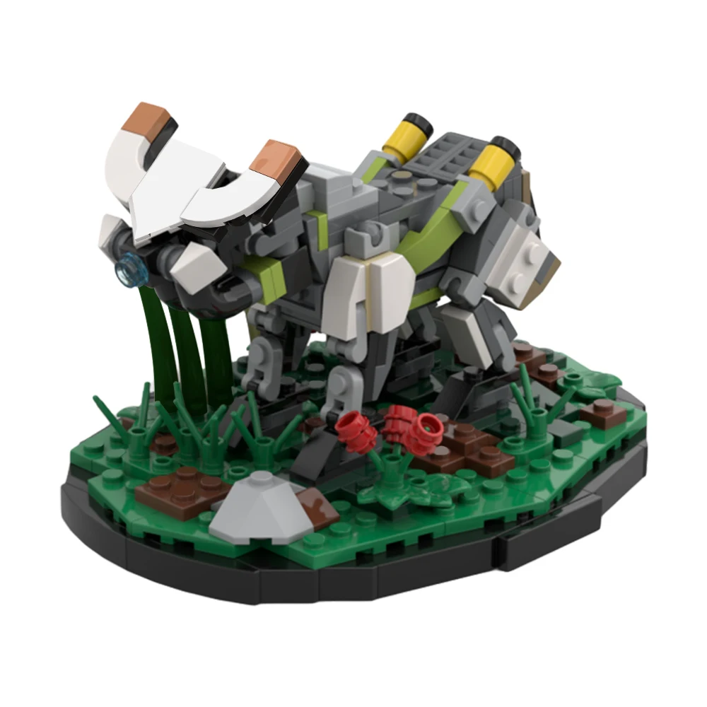 Horizon Themed Broadhead MOC Building Blocks, Robot Grazer Animal with Poseable Legs, Post-Apocalyptic Adult Collection Gift
Horizon Themed Broadhead MOC Building Blocks, Robot Grazer Animal with Poseable Legs, Post-Apocalyptic Adult Collection Gift
