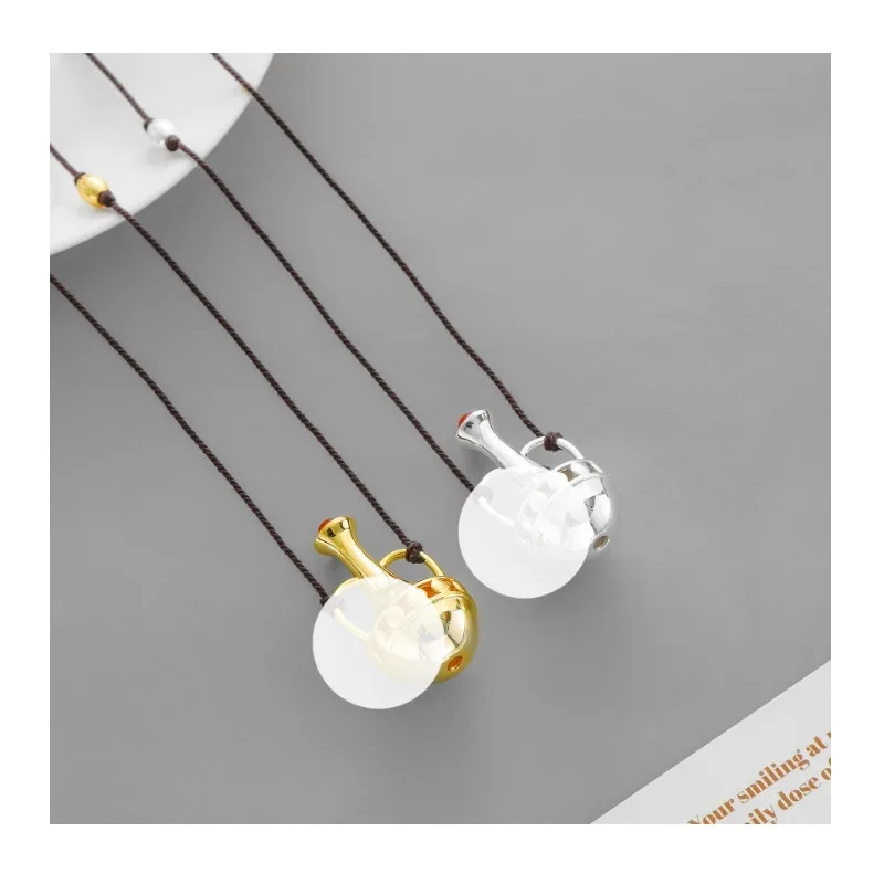 Bottle Series Binaural Bottle Necklace Doudou Same Niche Retro Light Luxury Agate Binaural Bottle Stud Earrings Necklace
Bottle Series Binaural Bottle Necklace Doudou Same Niche Retro Light Luxury Agate Binaural Bottle Stud Earrings Necklace