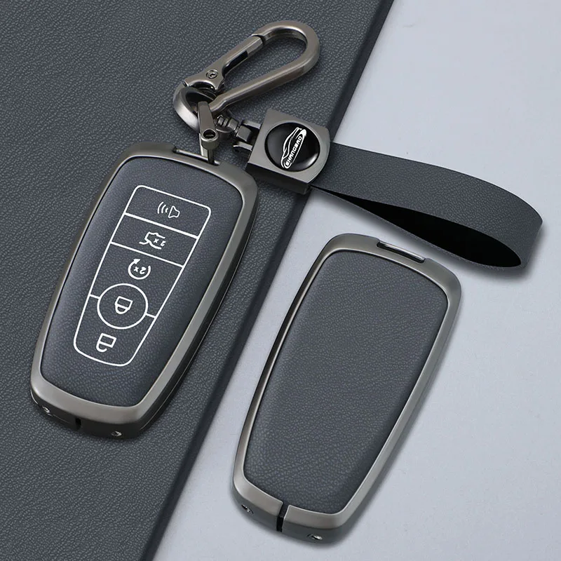 Metal Car Key Case Cover For Ford Fusion Edge Mustang Explorer Expedition Bronco Ecosport Ranger F150 F250 F350 F450 550 Shell
Metal Car Key Case Cover For Ford Fusion Edge Mustang Explorer Expedition Bronco Ecosport Ranger F150 F250 F350 F450 550 Shell