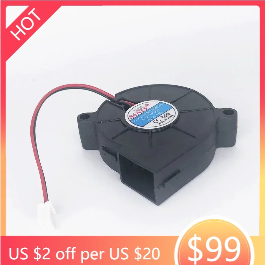 Вентилятор-нагнетатель SANLY SF5015SL 12V 0.06A для увлажнителя воздуха, 5 см, 5015, 50x50x15 мм, SF5015SM, 3 шт.
Вентилятор-нагнетатель SANLY SF5015SL 12V 0.06A для увлажнителя воздуха, 5 см, 5015, 50x50x15 мм, SF5015SM, 3 шт.