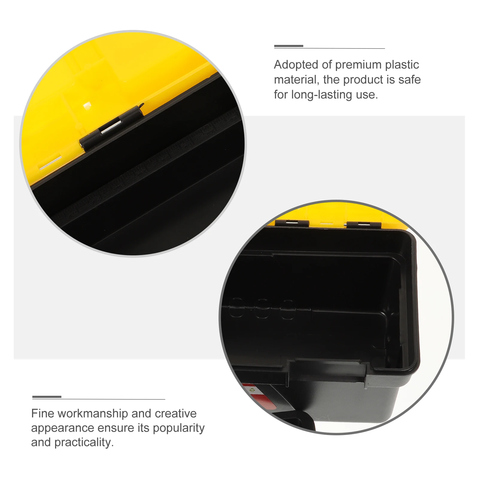 1pc Premium Tool Storage Box Large Capacity Portable Toolbox For Home Vehicle Multi-Function Tool Organizer Durable Household
1pc Premium Tool Storage Box Large Capacity Portable Toolbox For Home Vehicle Multi-Function Tool Organizer Durable Household