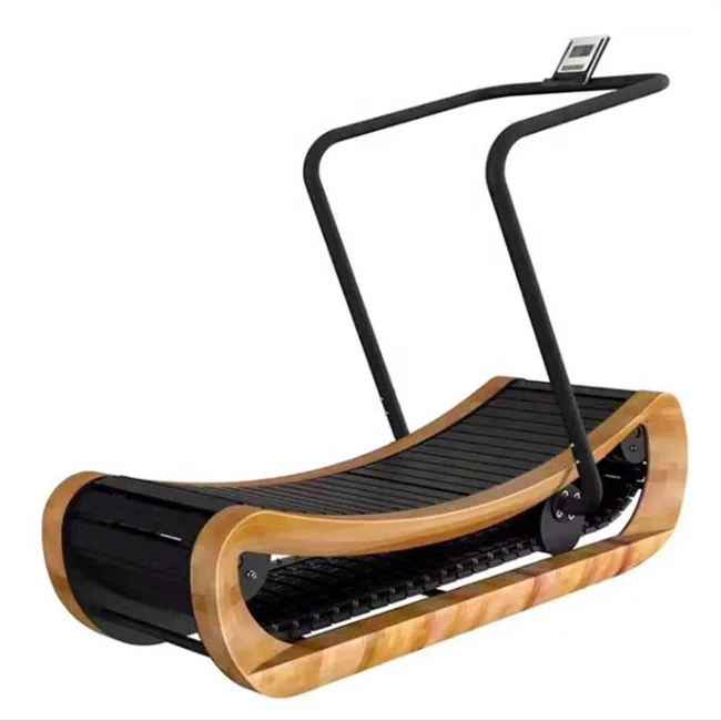 Wholesale Professional Gym Equipment Cardio Training Wooden Unpowered Curved Treadmill Running Machine
Wholesale Professional Gym Equipment Cardio Training Wooden Unpowered Curved Treadmill Running Machine