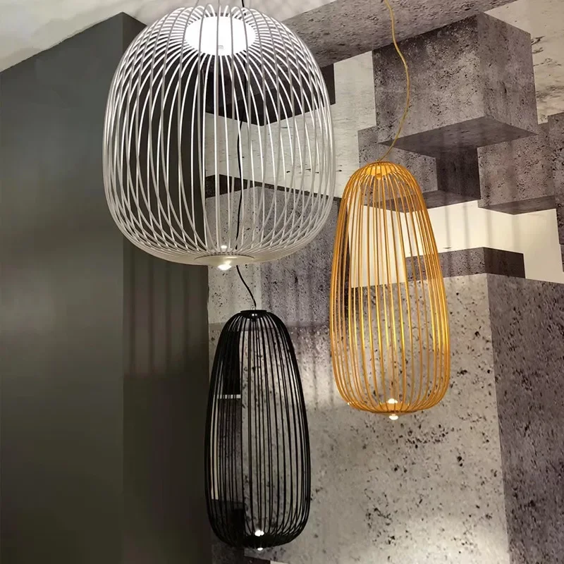 Suspension White Birdcage Pendant Lamp Glass Ball Hanging Light for Dining Room Bar Kitchen Island Style Designer Light
Suspension White Birdcage Pendant Lamp Glass Ball Hanging Light for Dining Room Bar Kitchen Island Style Designer Light
