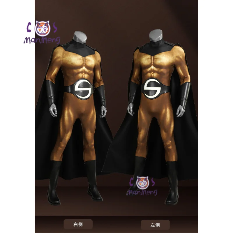 Sentry Movie Robert Reynolds Cosplay Thunder cos bolts Costume Jumpsuit waist cover cloak hand guard set Halloween Man uniform
Sentry Movie Robert Reynolds Cosplay Thunder cos bolts Costume Jumpsuit waist cover cloak hand guard set Halloween Man uniform