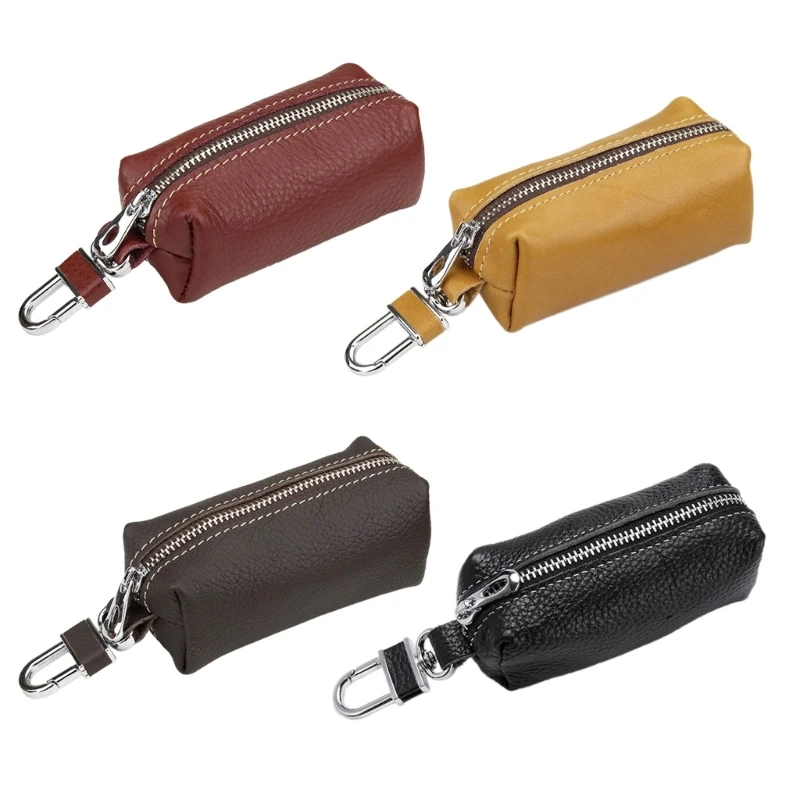 Fashion Leather Keychain Men Women Key Holder Organizer Pouch PU Case Split Car Key Wallet with Zipper Keyring Storage Bag
Fashion Leather Keychain Men Women Key Holder Organizer Pouch PU Case Split Car Key Wallet with Zipper Keyring Storage Bag