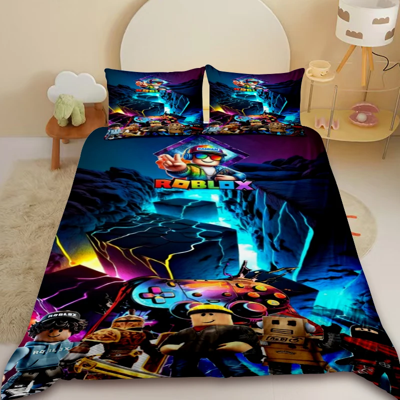 Roblox Game Duvet Cover Cartoon Children Bedding Set Comforter Cover Soft Bedroom Dormitory Home Decor Gifts
Roblox Game Duvet Cover Cartoon Children Bedding Set Comforter Cover Soft Bedroom Dormitory Home Decor Gifts
