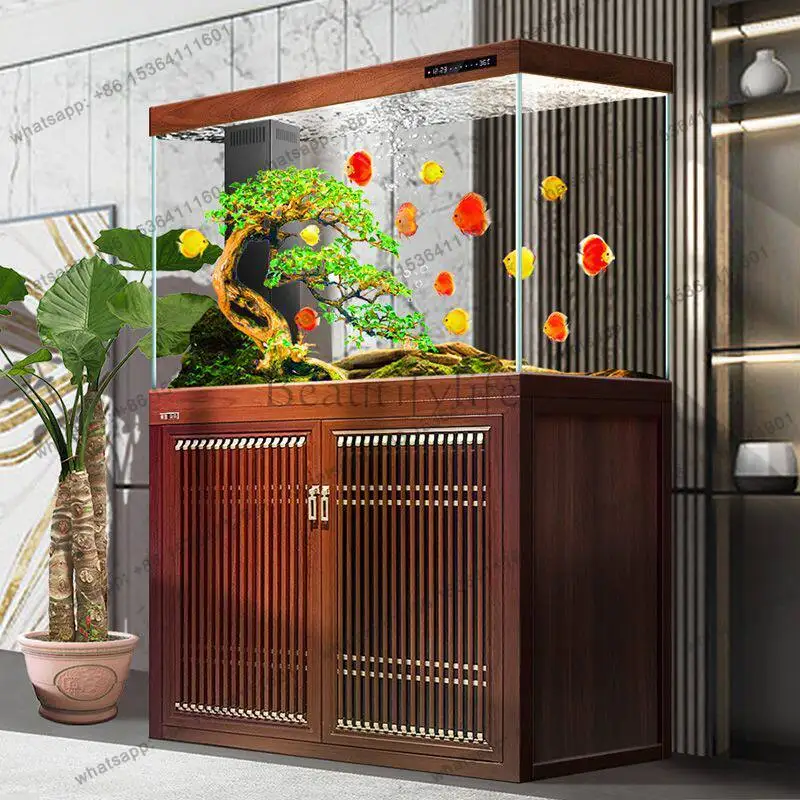Dragon Fish Tank Bottom Filter Ultra-white Chinese Ultra-white Glass Large Living Room Against The Wall Ecological Water-free
Dragon Fish Tank Bottom Filter Ultra-white Chinese Ultra-white Glass Large Living Room Against The Wall Ecological Water-free