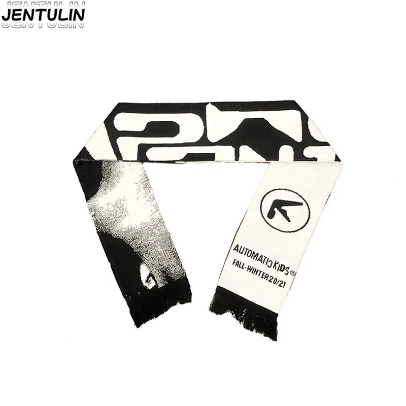 Y2K Aphex Twin creative hip-hop knit scarves warm Pullover oversize men's Streetwear scarves winter scarves apron black tassels
Y2K Aphex Twin creative hip-hop knit scarves warm Pullover oversize men's Streetwear scarves winter scarves apron black tassels