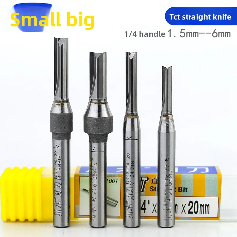 TCT Double Flute Straight Router Bit Woodworking Carbide Milling Cutter for Engraving Trimming
TCT Double Flute Straight Router Bit Woodworking Carbide Milling Cutter for Engraving Trimming