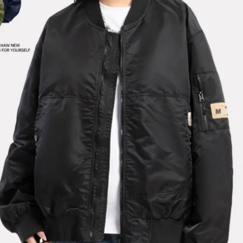EiAO Jacket Baseball Men Women American Japanese Streetwear Multi-Pocket Loose Fit Casual Coat Waterproof Windproof for Outdoor
EiAO Jacket Baseball Men Women American Japanese Streetwear Multi-Pocket Loose Fit Casual Coat Waterproof Windproof for Outdoor