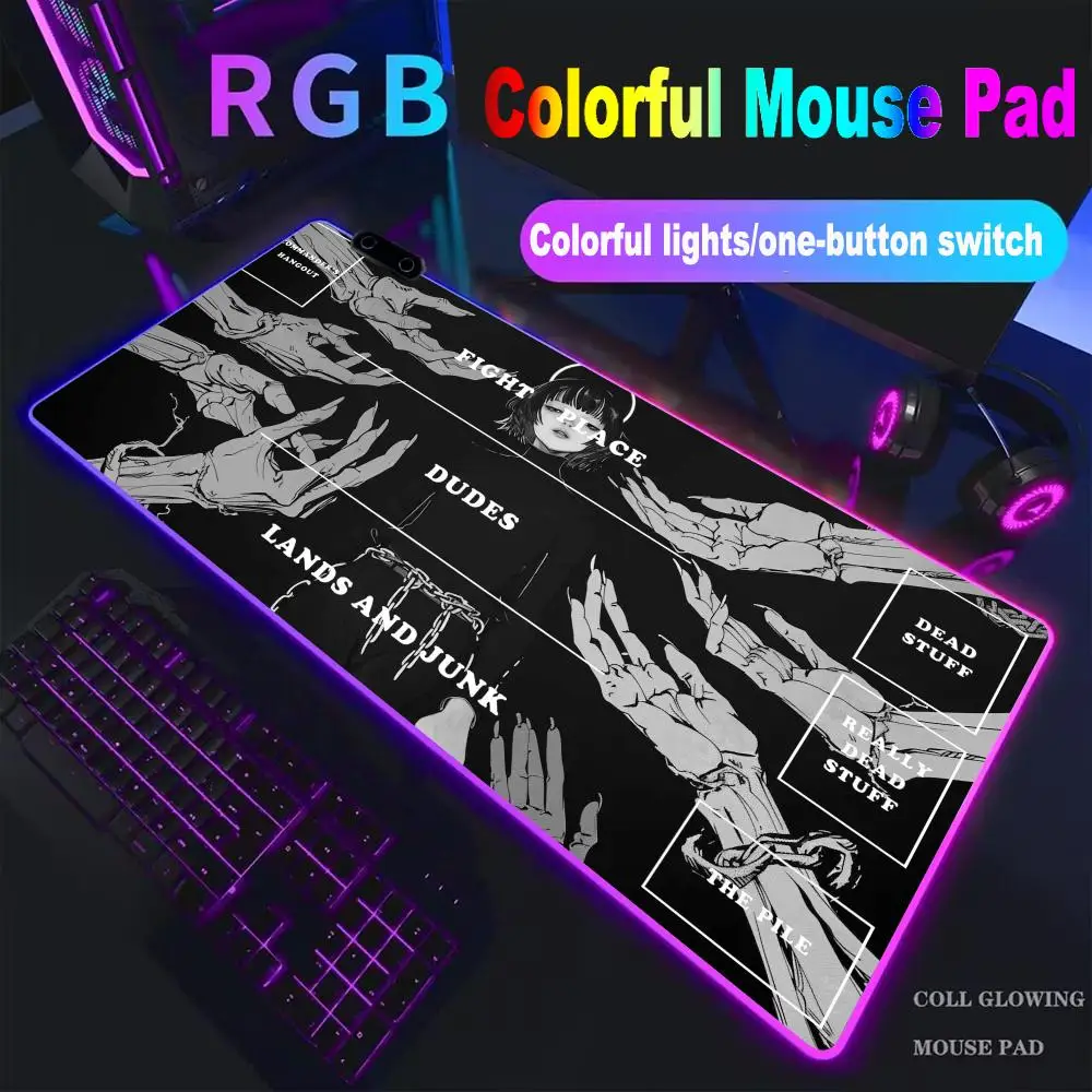 Horror Giant Hand Mouse Pad High-end E-sports Mouse Pad RGB Mouse Pad LED Pc Large Student Writing Pad Gamer Luminous Mat HYBXXC
Horror Giant Hand Mouse Pad High-end E-sports Mouse Pad RGB Mouse Pad LED Pc Large Student Writing Pad Gamer Luminous Mat HYBXXC