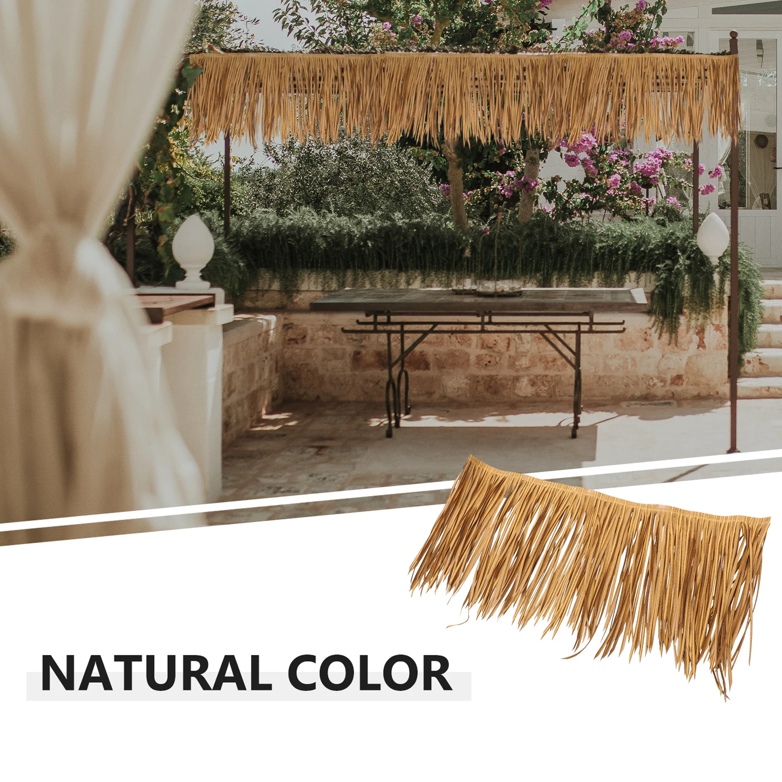Simulated Thatch Tile 1m x 50cm Artificial Roofing Grass Fence DIY Mexican Straw PE Garden Mat Decor Synthetic Outdoor Furniture
Simulated Thatch Tile 1m x 50cm Artificial Roofing Grass Fence DIY Mexican Straw PE Garden Mat Decor Synthetic Outdoor Furniture