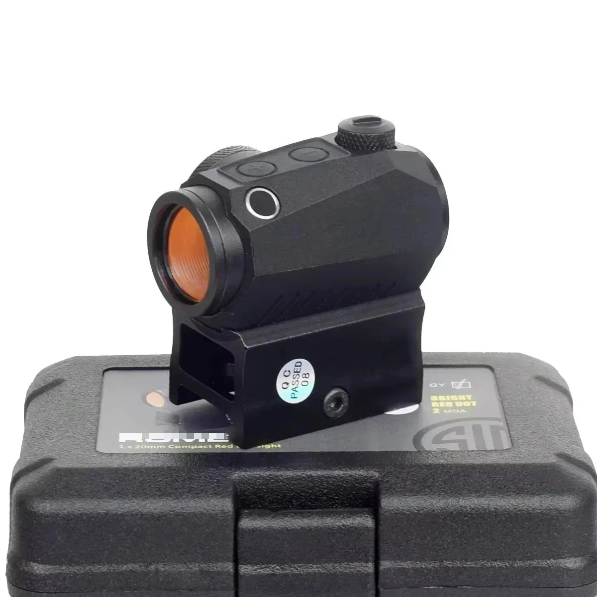 R5 1x20mm 2 MOA R*MEO5 Red Dot Sight Reflex Riflescope Hunting Scope With Mount Riser 20mm Rail Co-Witness Holographic AR15
R5 1x20mm 2 MOA R*MEO5 Red Dot Sight Reflex Riflescope Hunting Scope With Mount Riser 20mm Rail Co-Witness Holographic AR15