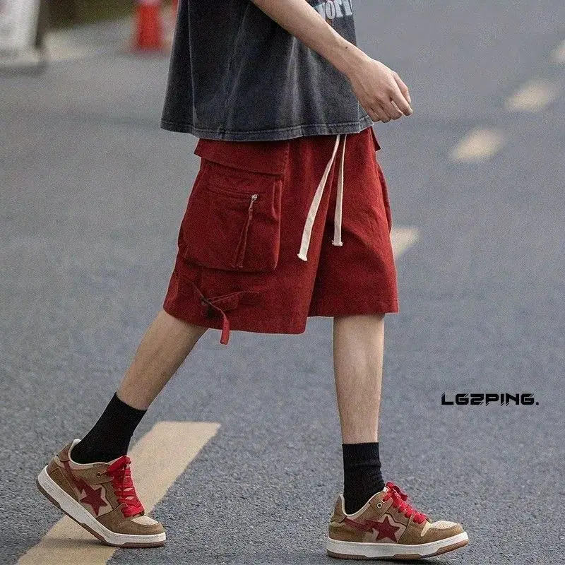 Japanese wine red work shorts summer oversized retro street trend short pants men y2k cargo pants Couples 2023 new sweatpants
Japanese wine red work shorts summer oversized retro street trend short pants men y2k cargo pants Couples 2023 new sweatpants