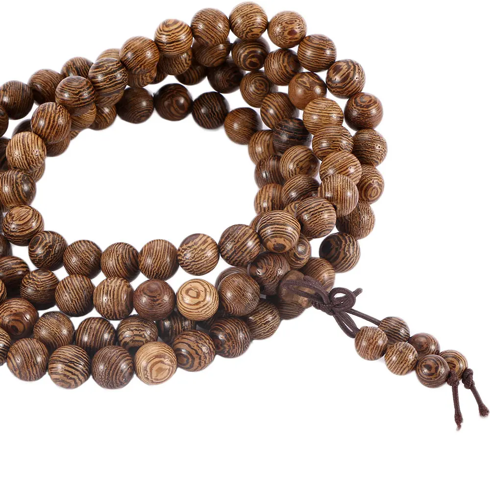 Special NEW Bangle Jewelry Wooden Wenge Tibetan Buddhist Rosary Buddha Mala Bracelet Prayer Beads
Special NEW Bangle Jewelry Wooden Wenge Tibetan Buddhist Rosary Buddha Mala Bracelet Prayer Beads
