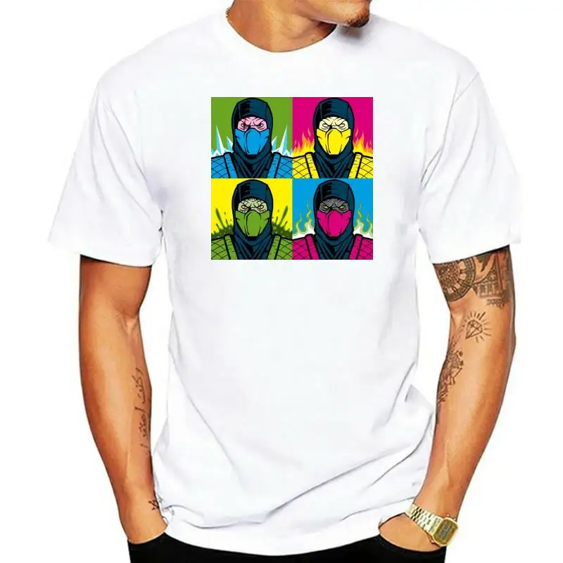 Pop Kombat Mortal Kombat Kuai Liang Sub-Zero Gaming Pop Art Black T-Shirt S-6Xl High Quality Tee Shirt
Pop Kombat Mortal Kombat Kuai Liang Sub-Zero Gaming Pop Art Black T-Shirt S-6Xl High Quality Tee Shirt