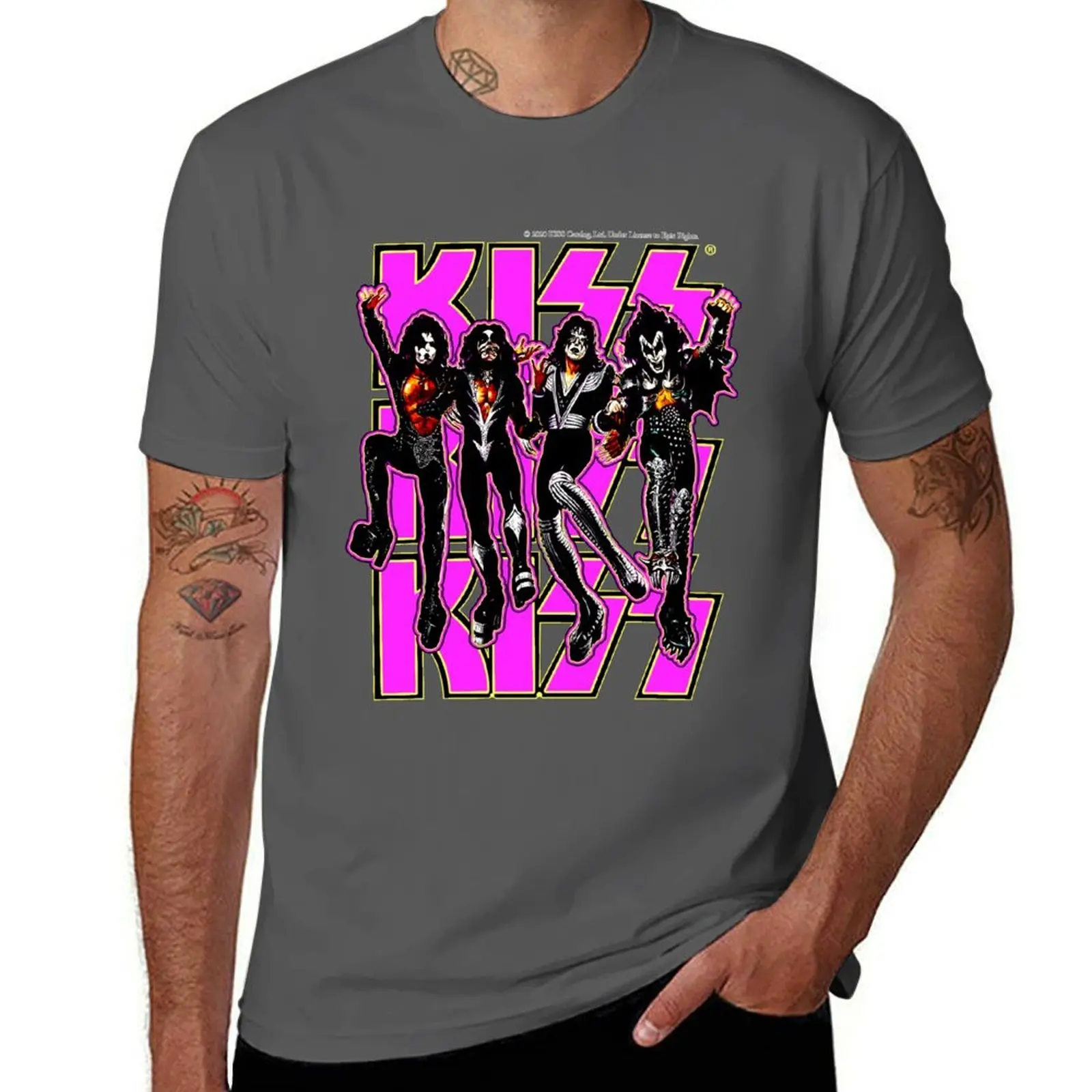 Classic Rock Vintage Kiss Destroyer Purple T-Shirt man t shirt cotton funny t shirts cotton T-Shirt
Classic Rock Vintage Kiss Destroyer Purple T-Shirt man t shirt cotton funny t shirts cotton T-Shirt