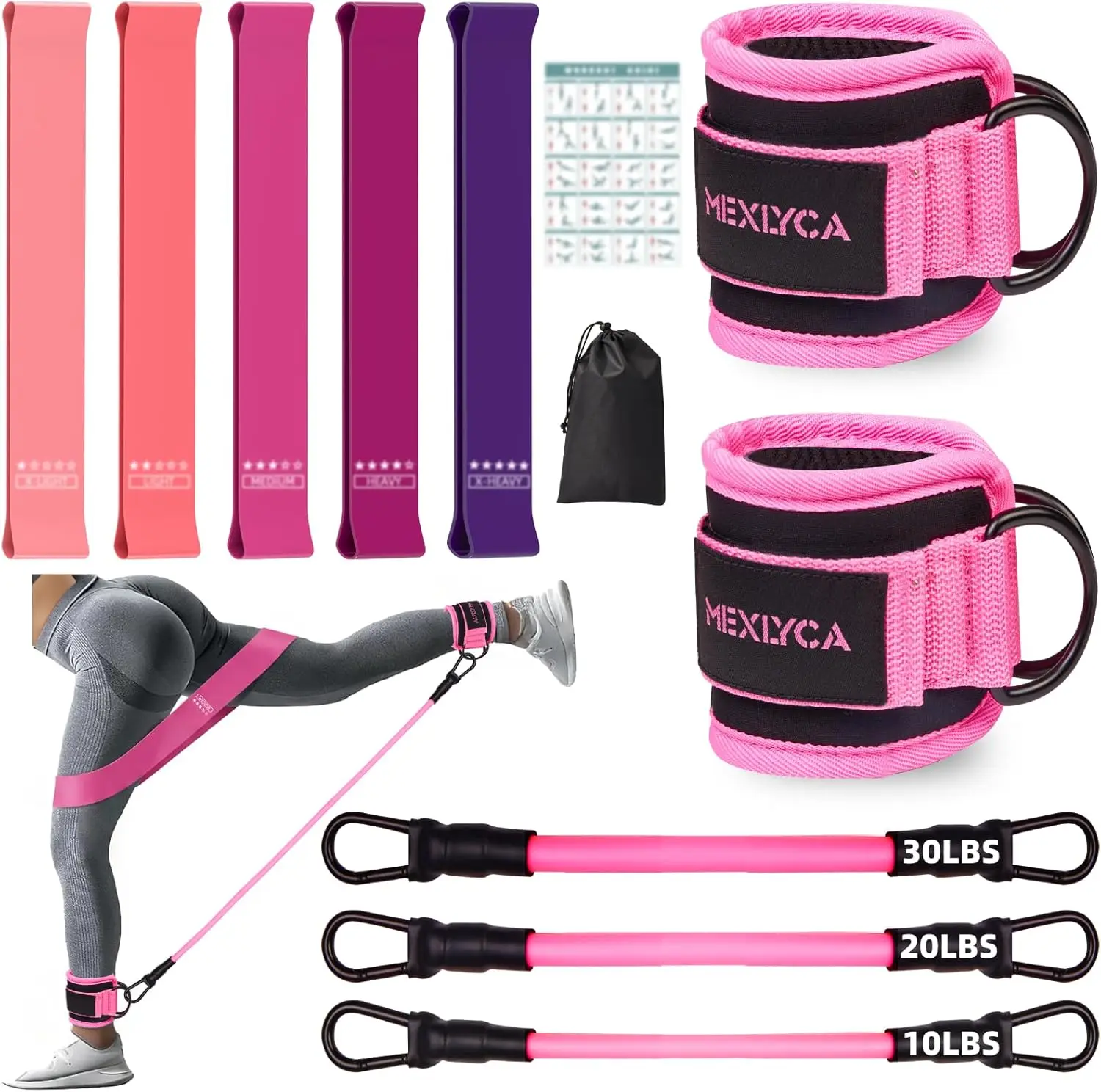 Resistance Bands Set – Resistance Band and Adjustable Ankle Exercise Bands with Cuffs Great Equipment for Training
Resistance Bands Set – Resistance Band and Adjustable Ankle Exercise Bands with Cuffs Great Equipment for Training