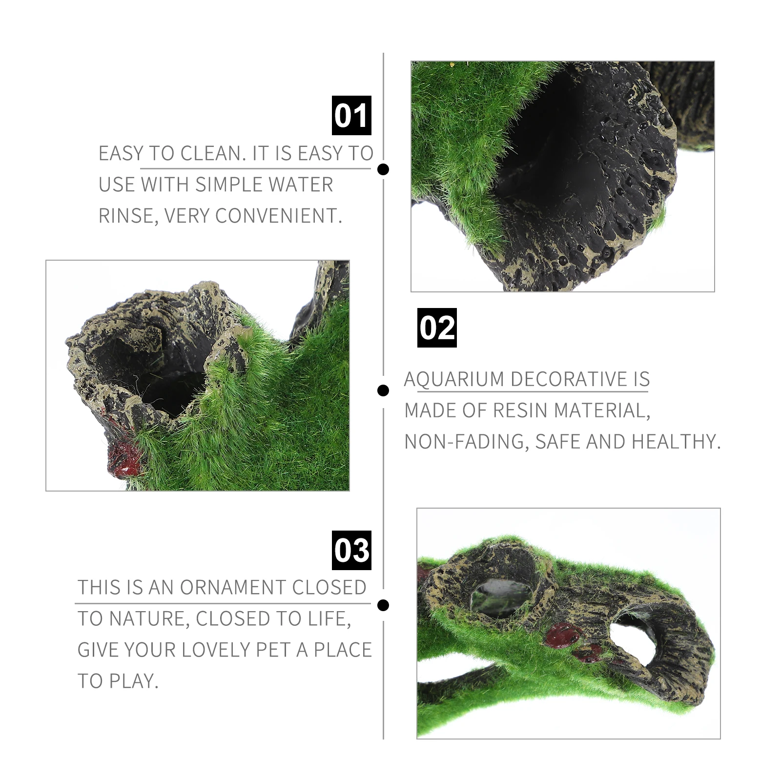 2Pcs Shrimp Cave House Aquarium nament Resin Log Decorations Fish Shelter Habitat L scape Accessories NonFading Safe
2Pcs Shrimp Cave House Aquarium nament Resin Log Decorations Fish Shelter Habitat L scape Accessories NonFading Safe