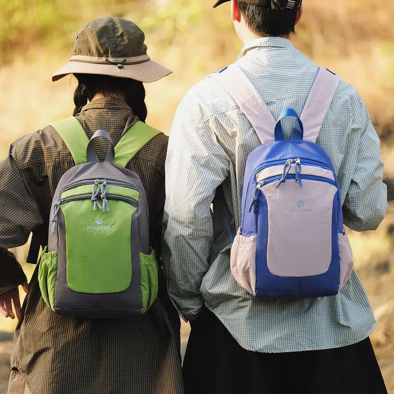 Nylon Lightweight And Simple Dual-shoulder Backpack Outdoor Leisure Fitness Travel Hiking Cycling Backpack Waterproof Hiking Bag
Nylon Lightweight And Simple Dual-shoulder Backpack Outdoor Leisure Fitness Travel Hiking Cycling Backpack Waterproof Hiking Bag