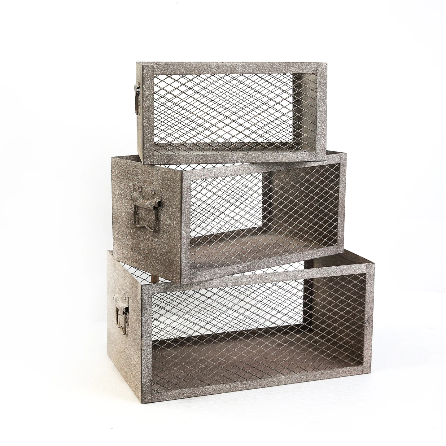 Промышленный прямоугольный железный ящик, винтажный сетчатый органайзер для хранения, металлическая декоративная корзина разных размеров, домашний декор
Промышленный прямоугольный железный ящик, винтажный сетчатый органайзер для хранения, металлическая декоративная корзина разных размеров, домашний декор