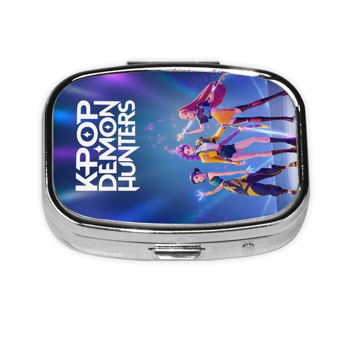 Personalized Kpop Demons Hunterses Square Pills Box Vintage Y2K Print Small Metal Pill Container Medicine Box Dispenser
Personalized Kpop Demons Hunterses Square Pills Box Vintage Y2K Print Small Metal Pill Container Medicine Box Dispenser