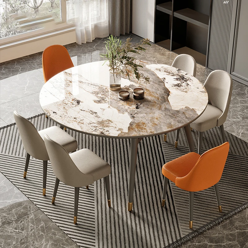 Solid Wood Dining Table Chairs Round Table 1.2m Folding Dining Table Rock Slab Muebles Para El Hogar Furniture GPF50YH
Solid Wood Dining Table Chairs Round Table 1.2m Folding Dining Table Rock Slab Muebles Para El Hogar Furniture GPF50YH