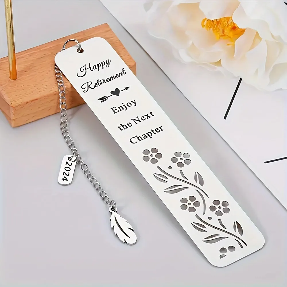 2024 счастливая Закладка на пенсию из нержавеющей стали с гравировкой, закладка для учителей, друзей, подарок на пенсию, благодарность сотрудника, книжка-зажим
2024 счастливая Закладка на пенсию из нержавеющей стали с гравировкой, закладка для учителей, друзей, подарок на пенсию, благодарность сотрудника, книжка-зажим