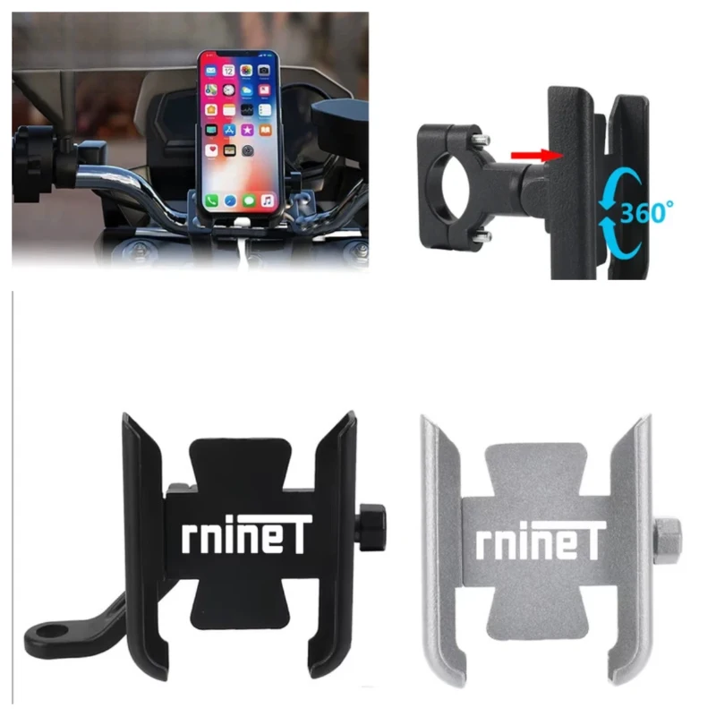FOR BMW RNINET R nineT Pure/Cafe Racer 2017-2025 2024 2023 Motorcycle Handlebar Mobile Phone Holder GPS Stand Bracket 2024
FOR BMW RNINET R nineT Pure/Cafe Racer 2017-2025 2024 2023 Motorcycle Handlebar Mobile Phone Holder GPS Stand Bracket 2024