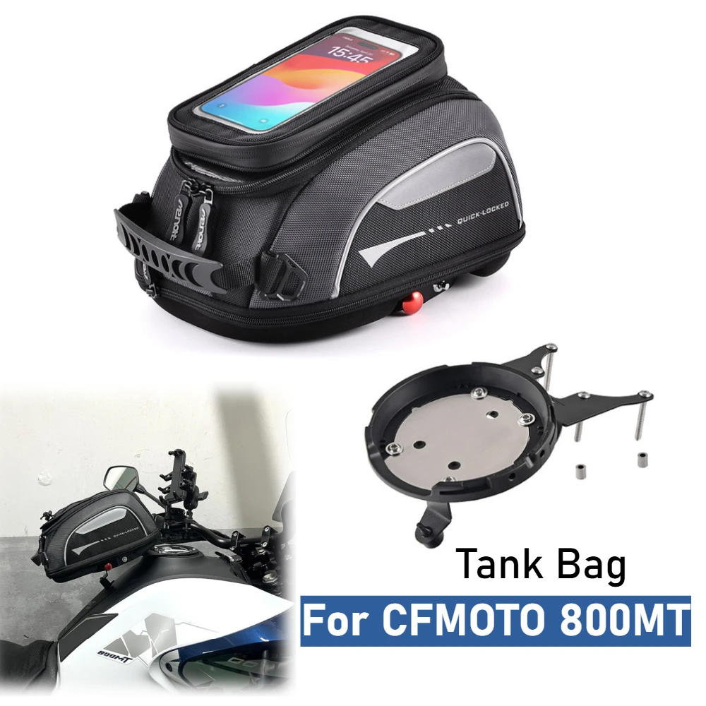 Tank Bag For CFMOTO 800MT 800 MT Motorcycle Racing Luggage Waterproof Backpack Fuel Carrier Top Case Rotation Locked Anti Theft
Tank Bag For CFMOTO 800MT 800 MT Motorcycle Racing Luggage Waterproof Backpack Fuel Carrier Top Case Rotation Locked Anti Theft