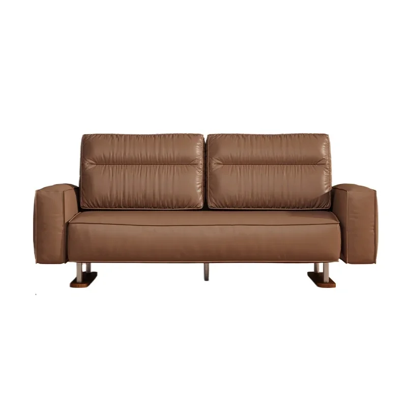 LJY1French retro medieval black straight row tofu blocks double small apartment living room leather sofa simple and light luxury
LJY1French retro medieval black straight row tofu blocks double small apartment living room leather sofa simple and light luxury