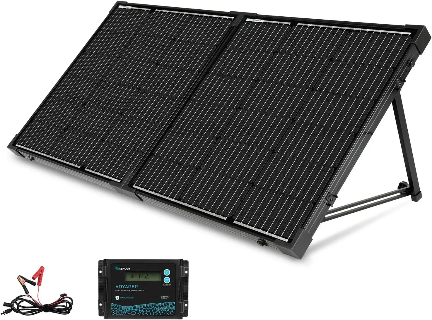 Portable Solar Panel with Waterproof 20A Charger Controller Foldable 100W Solar Suitcase with Adjustable
Portable Solar Panel with Waterproof 20A Charger Controller Foldable 100W Solar Suitcase with Adjustable