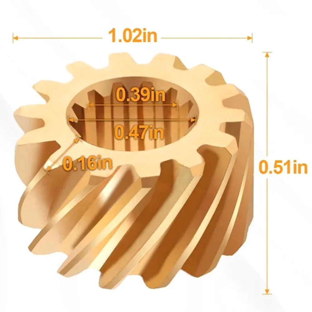 For SeaDoo 580 All /587 All / 650 All / 657 All / 717 All / 720 All / 787 All / 800 All Brass Rotary Valve Gear Sprocker 4209357
For SeaDoo 580 All /587 All / 650 All / 657 All / 717 All / 720 All / 787 All / 800 All Brass Rotary Valve Gear Sprocker 4209357