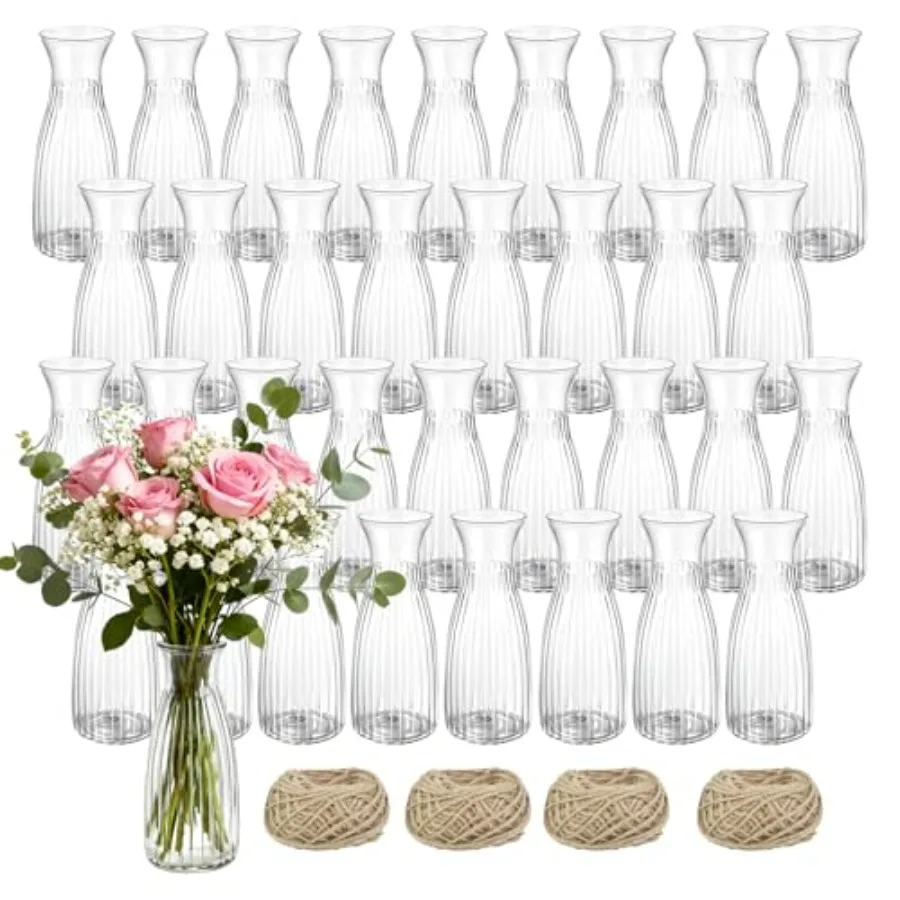 35 Pcs Plastic Bud Vases Bulk 2.36 x 6.69 Inch Shatterproof Plastic Vase Clear Small Flowers Container for Dinners Living Room
35 Pcs Plastic Bud Vases Bulk 2.36 x 6.69 Inch Shatterproof Plastic Vase Clear Small Flowers Container for Dinners Living Room