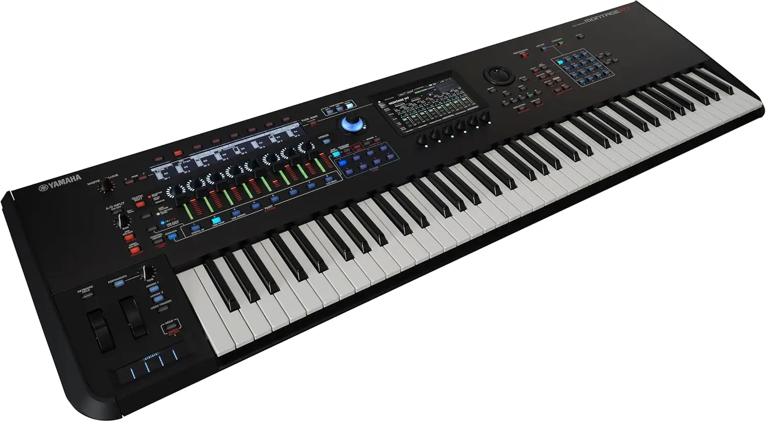 Флагманский синтезатор Yamaha Montage M7 с 76 клавишами и действием FSX для максимального исследования звука и экспресс-управления музыкой
Флагманский синтезатор Yamaha Montage M7 с 76 клавишами и действием FSX для максимального исследования звука и экспресс-управления музыкой