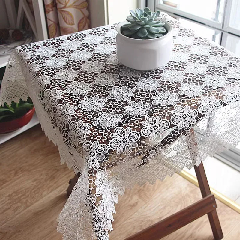 HOT lace square cotton flower Embroidery table cloth cover wedding tablecloth kitchen Christmas Table decoration and accessories
HOT lace square cotton flower Embroidery table cloth cover wedding tablecloth kitchen Christmas Table decoration and accessories