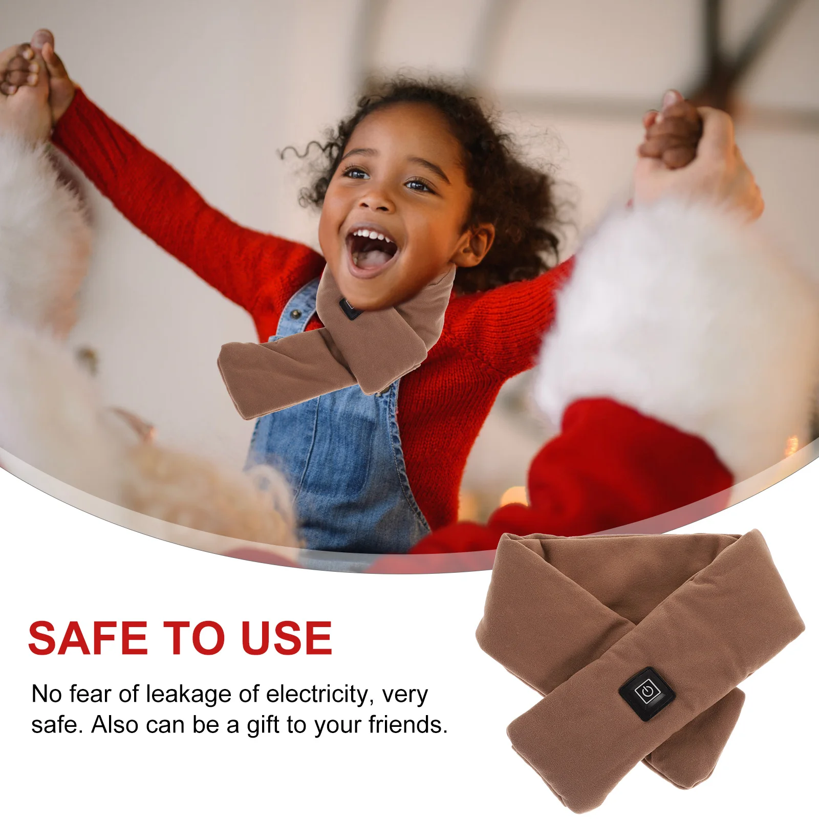 Intelligent Heating Scarf Winter Usb Warm Neckerchief Foldable Portable Travel Safe Leakproof Adjustable Temperature Free Size
Intelligent Heating Scarf Winter Usb Warm Neckerchief Foldable Portable Travel Safe Leakproof Adjustable Temperature Free Size