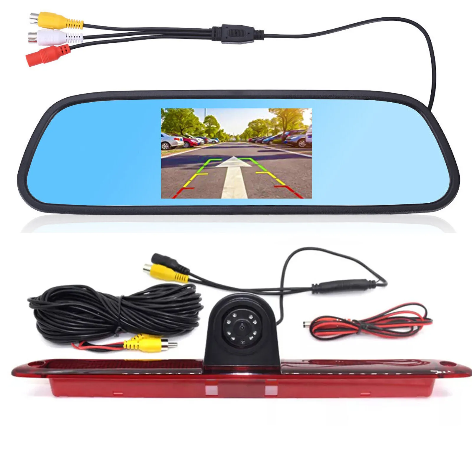 Brake Light Backup Camera for Benz Sprinter VW Crafter Vans 2007-2019+5" Monitor
Brake Light Backup Camera for Benz Sprinter VW Crafter Vans 2007-2019+5" Monitor