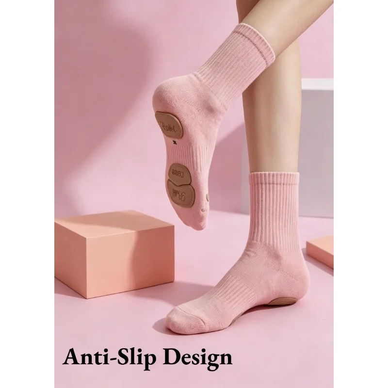 Ballet Dance Socks Anti Slip Kid Adult Socks For Classical Dance Yoga Studio Training Daily Wear Soft Breathable Dance Accessory
Ballet Dance Socks Anti Slip Kid Adult Socks For Classical Dance Yoga Studio Training Daily Wear Soft Breathable Dance Accessory