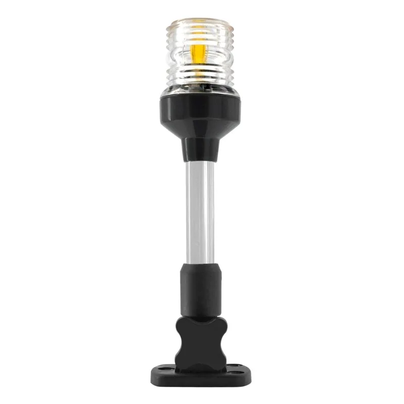 Marine yacht accessories 9 inch/12 inch, folding ring light 360 ° white LED folding anchor light
Marine yacht accessories 9 inch/12 inch, folding ring light 360 ° white LED folding anchor light